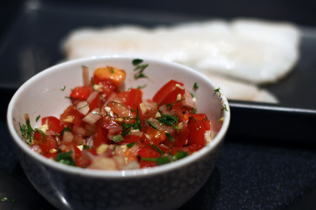 Baked Haddock with Tomatoes Recipe